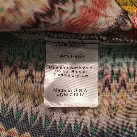 Anthropologie Uncle Frank Multicolor Striped Midi Dress - Picture 7 of 7